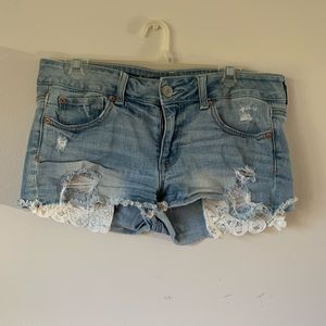 Cut off American Eagle shorts!